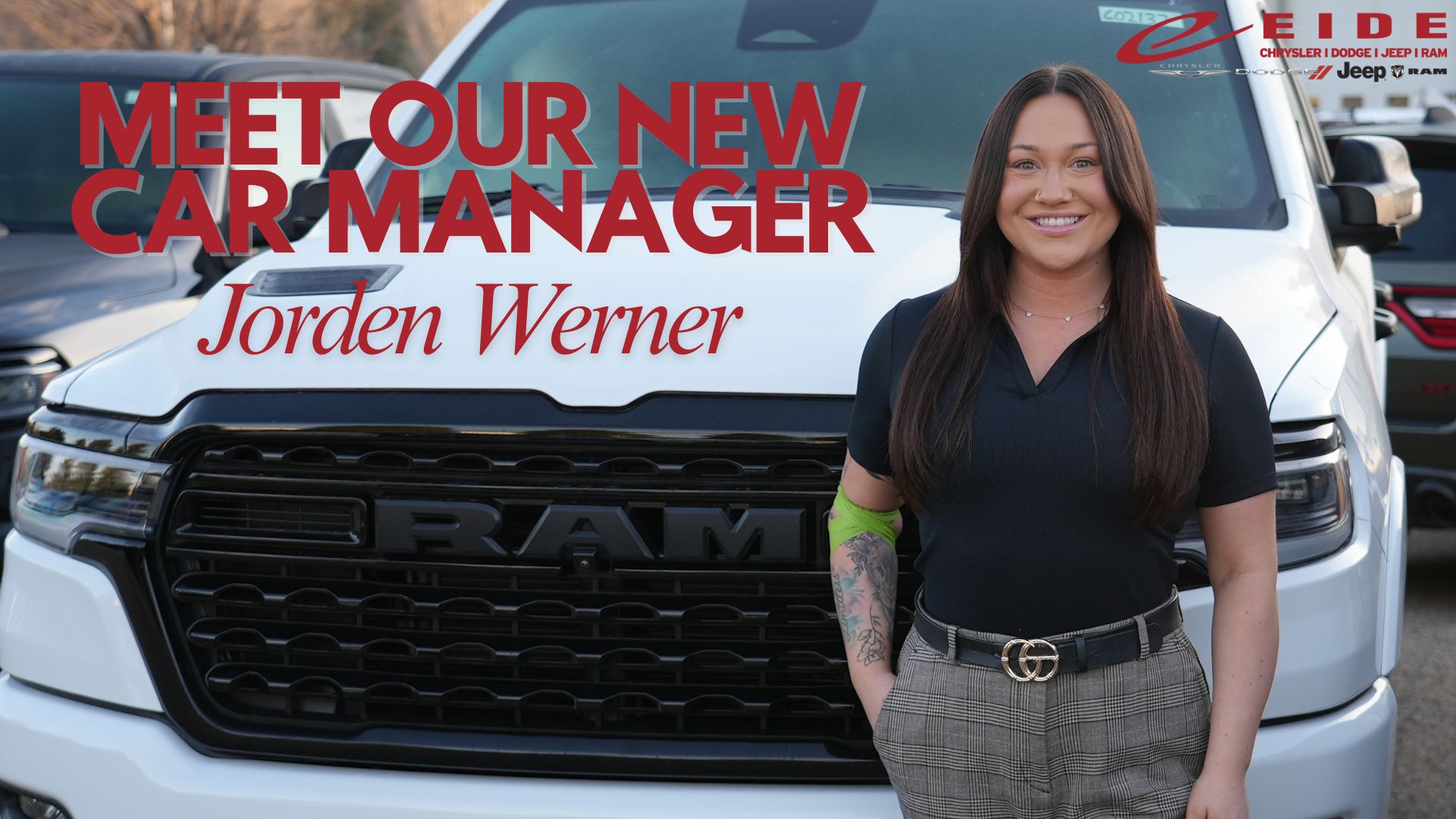 Jorden Werner - New Car Manager